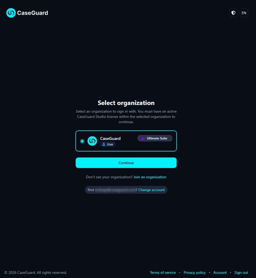 How to Install CaseGuard Studio on Your Device-log-in-online1