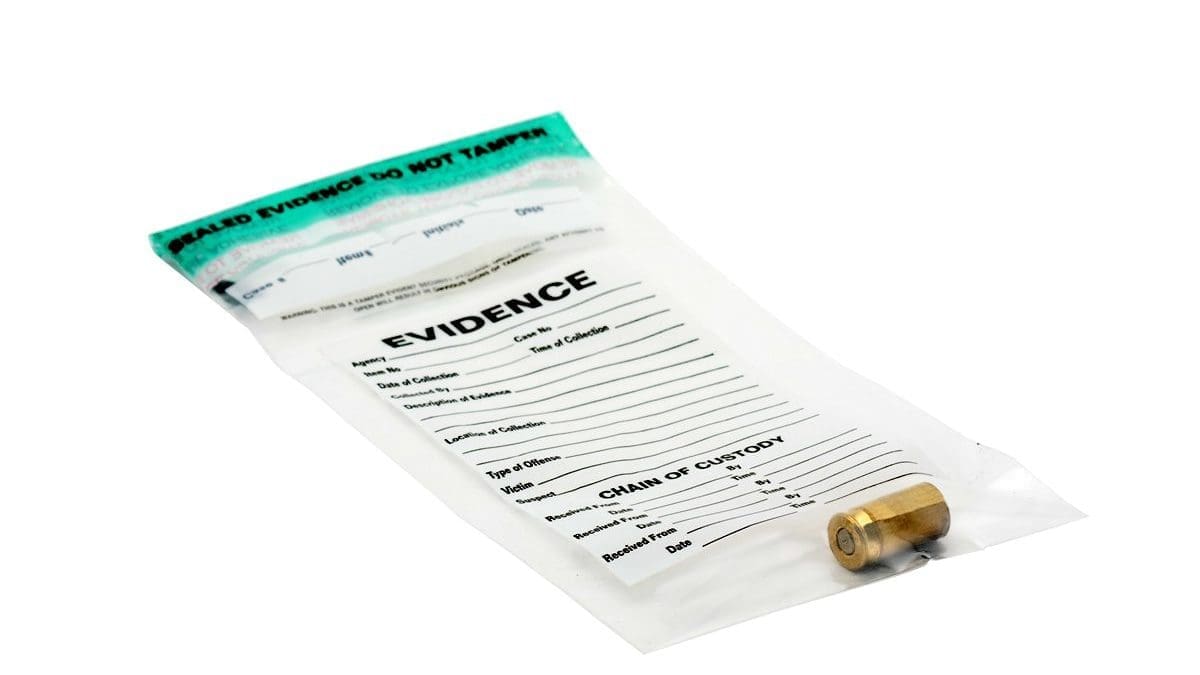 Evidence chain of custody