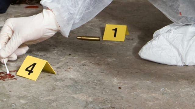 How to handle biohazards, blood, and urine samples in the evidence room