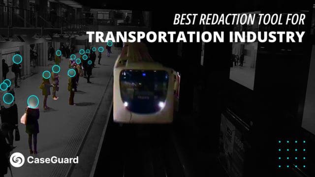Best redaction tool for transportation industry