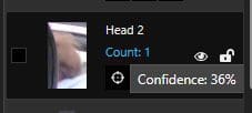 36% Confidence Face Detection