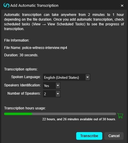 caseguard-add-automatic-transcription
