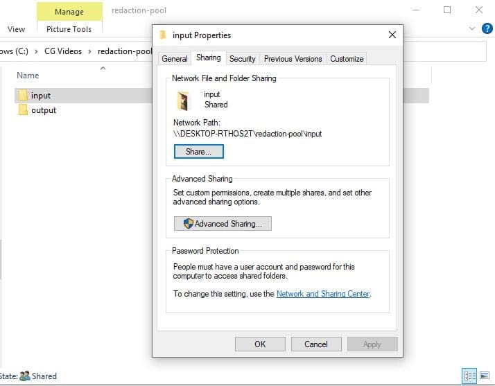 caseguard-redaction-pool-folders