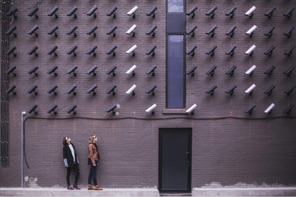 cameras on the wall | CaseGuard cameras on the wall