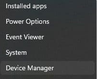 Device Manager Right Click Image