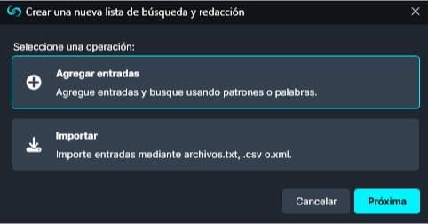 Add entries in Spanish