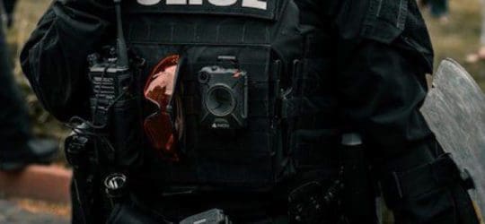 Police officer with BWC