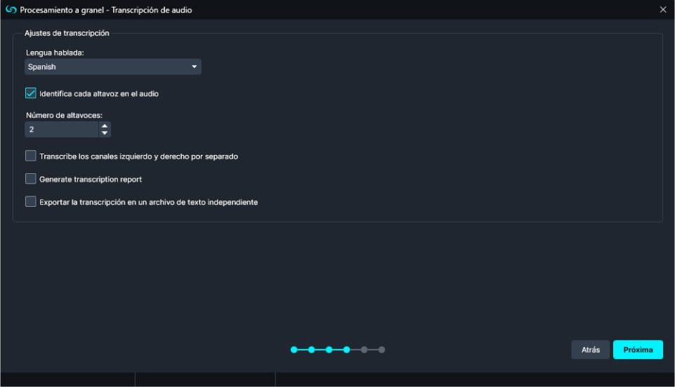 transcripcion-de-audio | CaseGuard Audio Transcription for Bulk Processing in Spanish