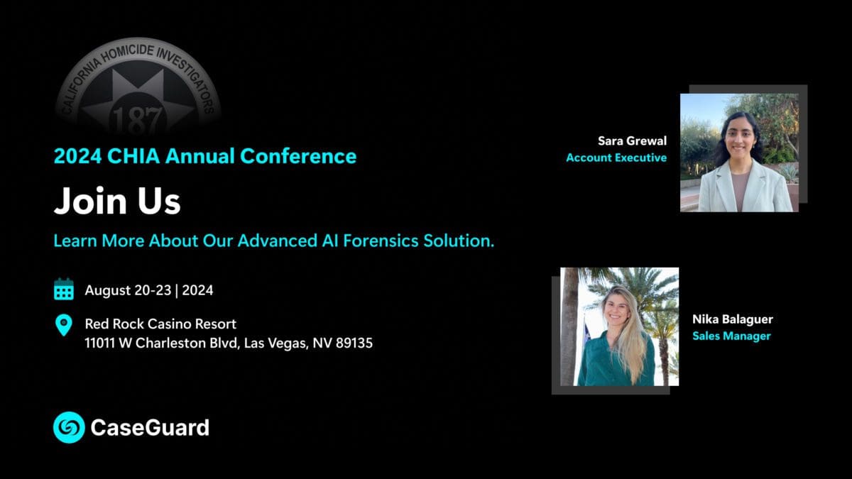 Conferencia anual de la Asociación de Investigadores de Homicidios de California