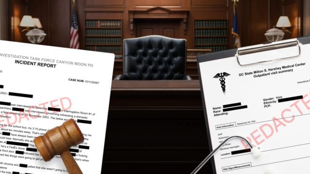 PII and PHI Redaction using CaseGuard AI