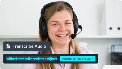 AI transcribe audio from thousands of call recordings with CaseGuard