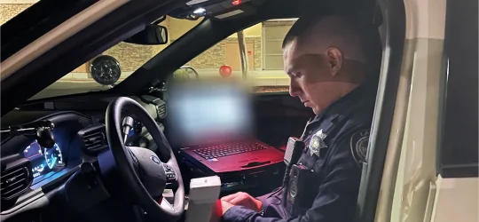 Josh in the Field with AI Redaction for Privacy Protection