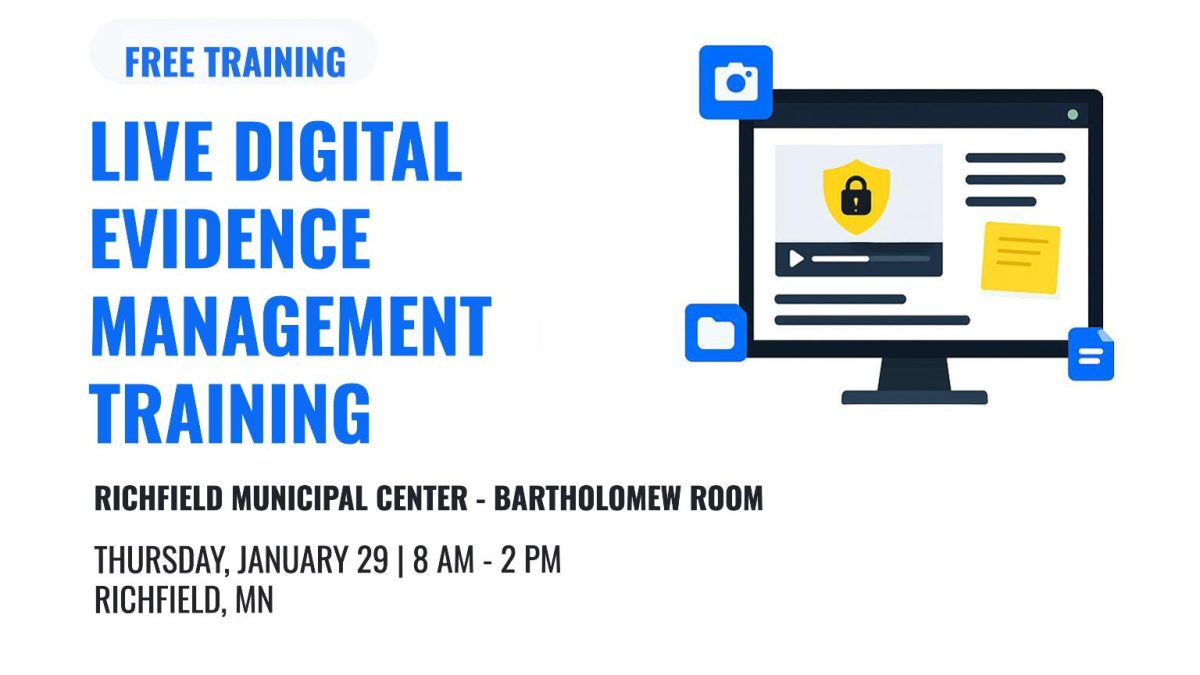 Free Training: Live Digital Evidence Management