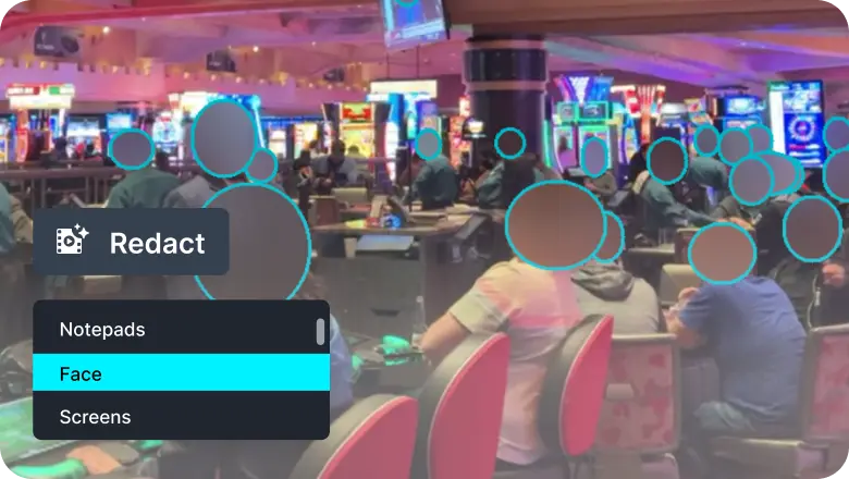 Choose PII to AI Redact