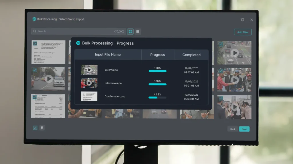 Redact Multimedia Files in Bulk with CaseGuard AI