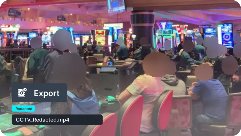 Export Secure Redactions Instantly