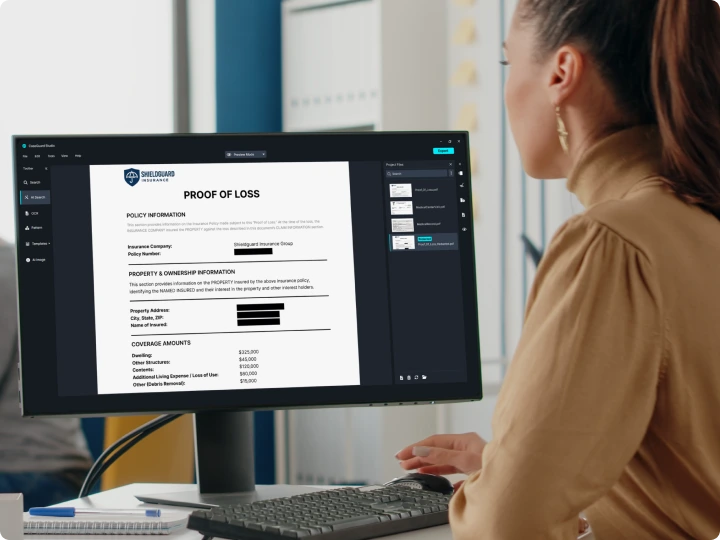 CaseGuard is the leading AI redaction software for insurance agencies worldwide