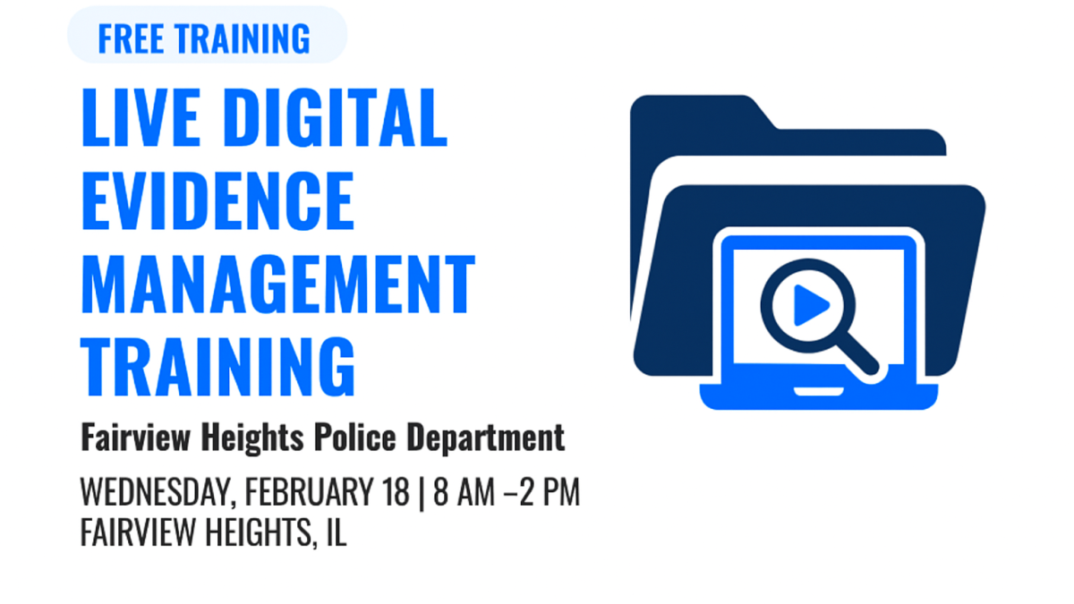 Free P.O.S.T. Certified Training: Live Digital Evidence Management In Illinois