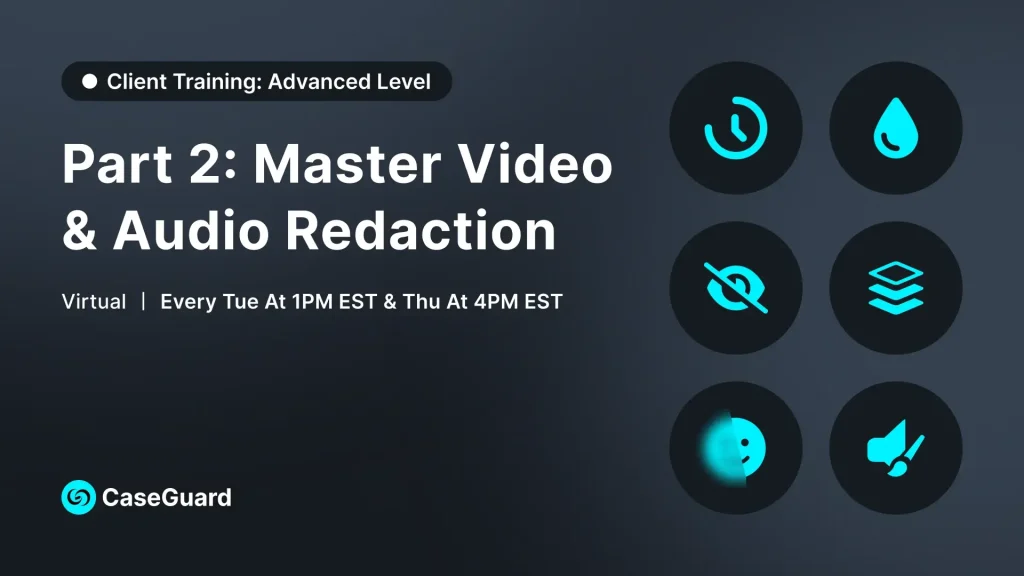 Part 2: Master Video & Audio Redaction