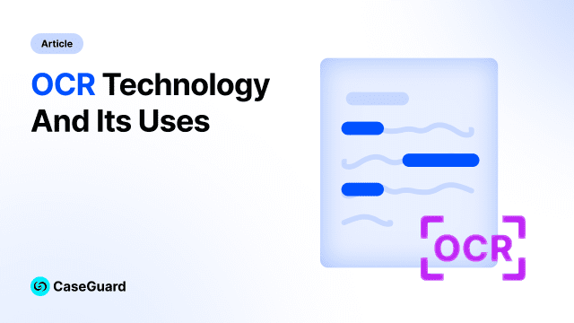 OCR Technology and its Uses
