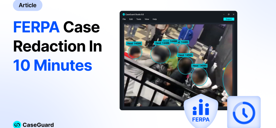 FERPA Redaction Involving Video and E-Mails Quickly Achieved