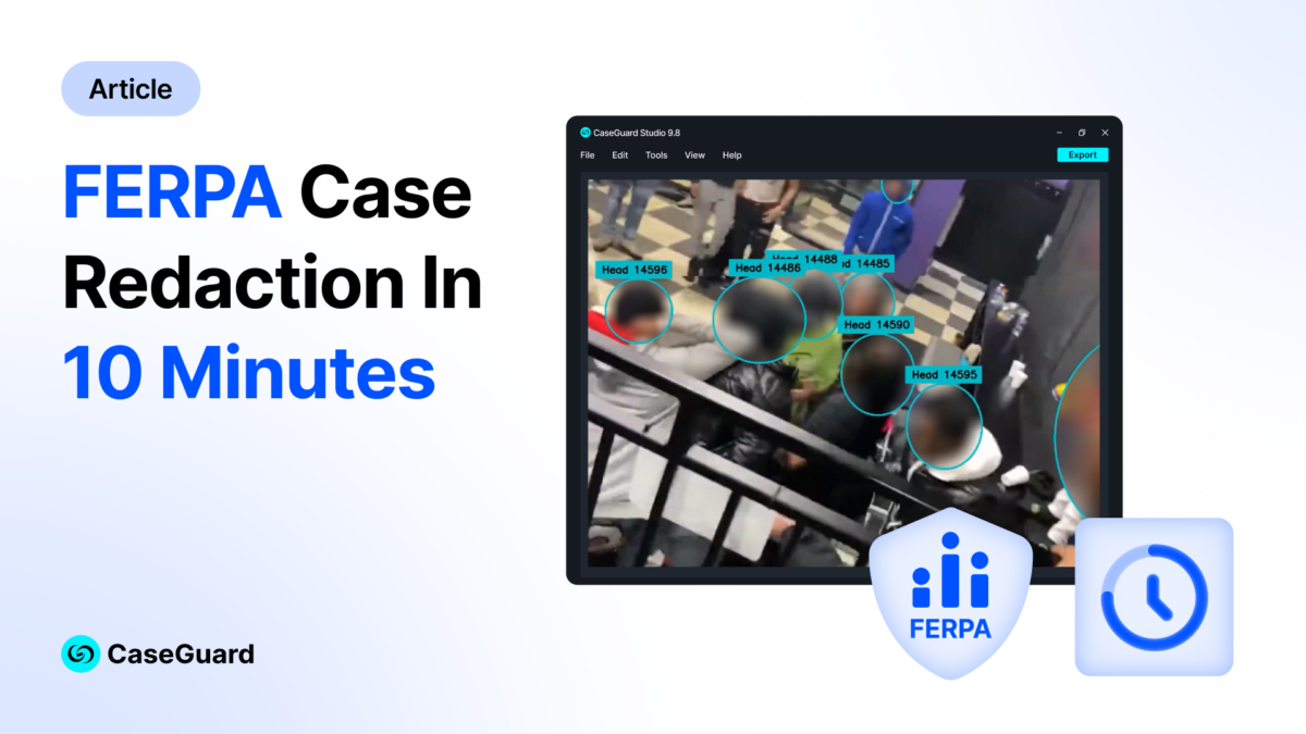 FERPA Redaction Involving Video and E-Mails Quickly Achieved